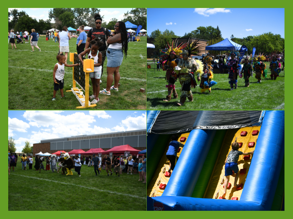Four photos from the 2023 Learning LinkUp event