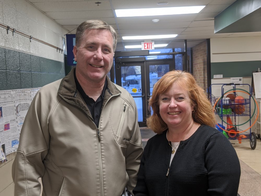 Bill Smallfield and Deb Kaiser