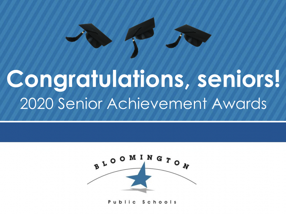 Congratulations, seniors! 2020 Senior Achievement Awards