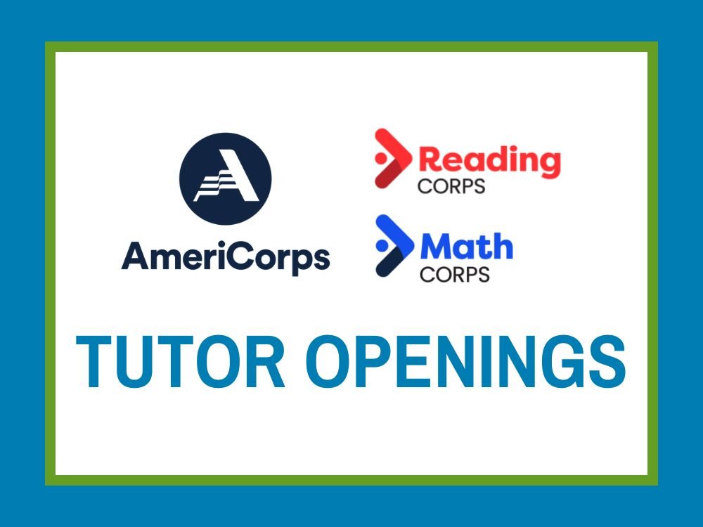 AmeriCorps, Reading Corps and Math Corps logos