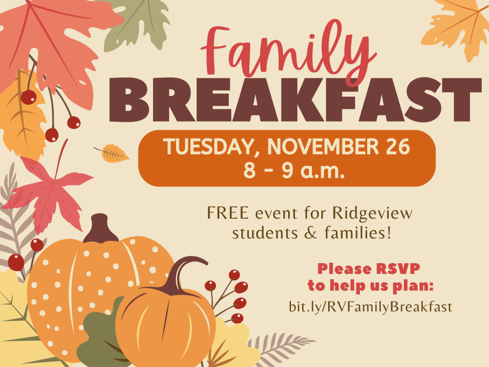 Family Breakfast November 26, 2024
