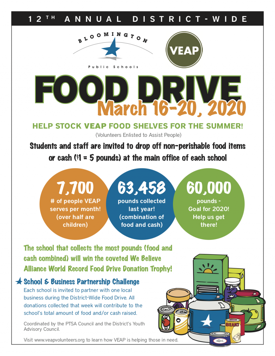 Food Drive Flyer