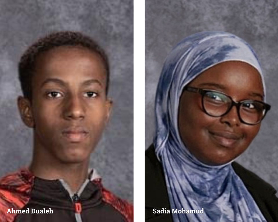 Photo of Ahmed Dualeh & Sadia Mohamud