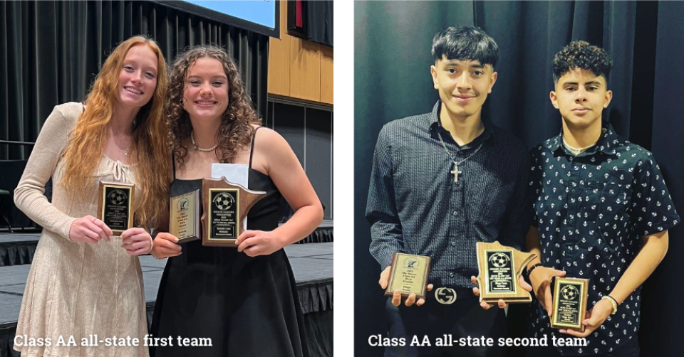 Photo of All-State Soccer Players