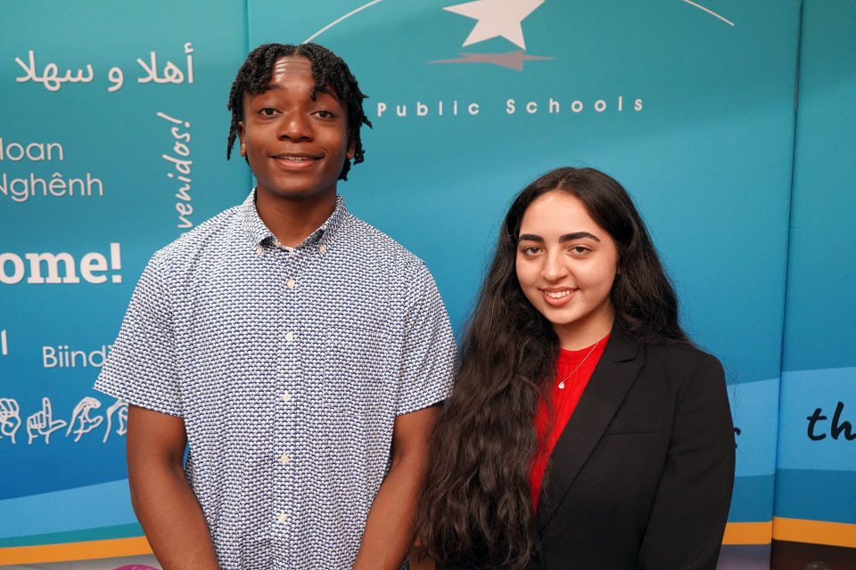 Kenneth Adah and Dhruvika Uppal