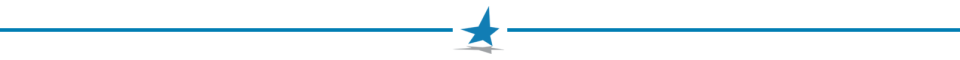 blue star and blue divider line