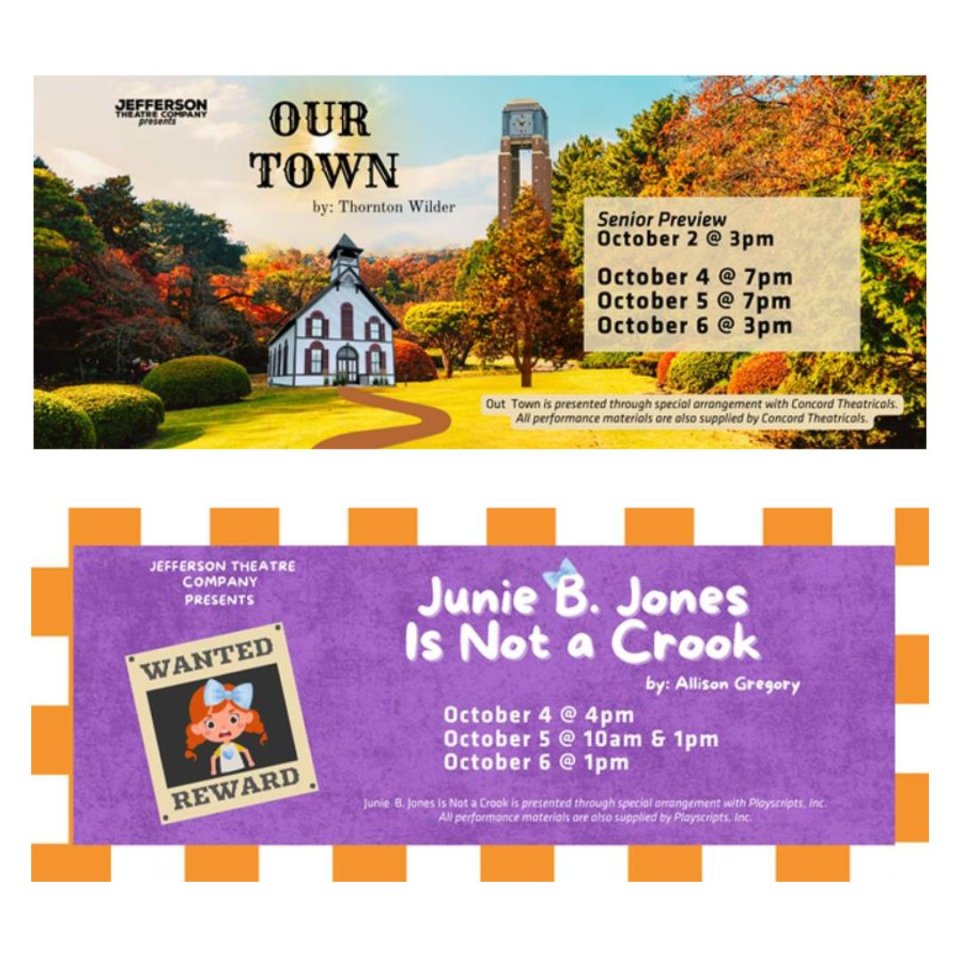 JTC Fall Plays