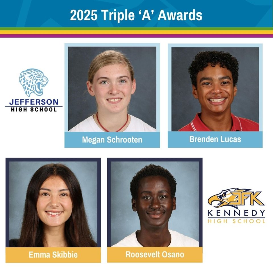 photos of four students