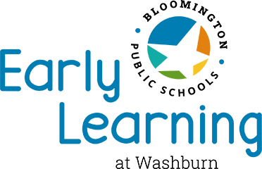 Early Learning at Washburn logo with colorful circle with star in middle