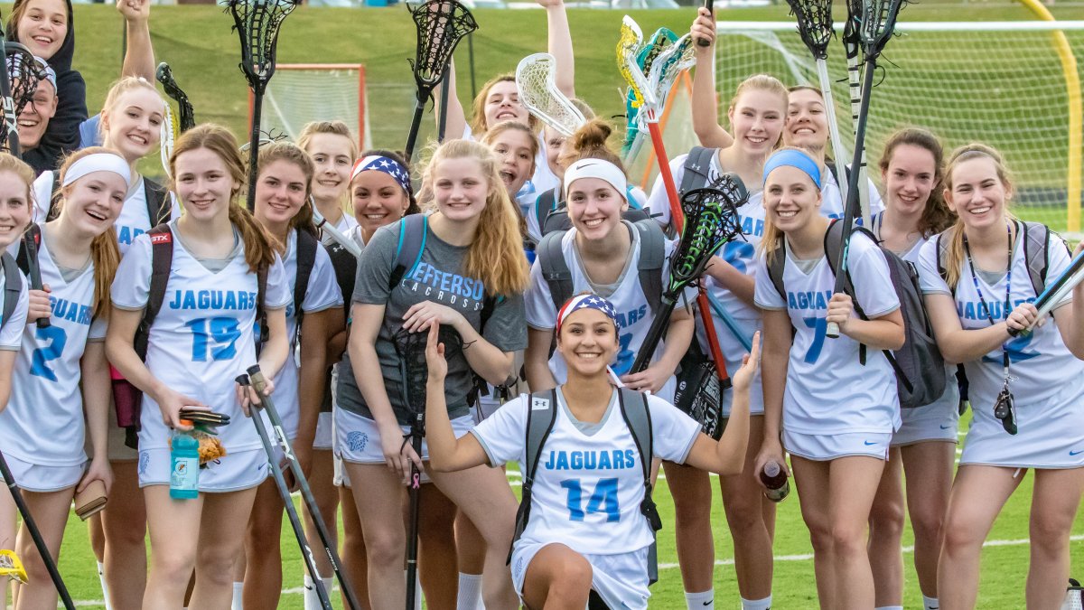 Jefferson girls lacrosse team