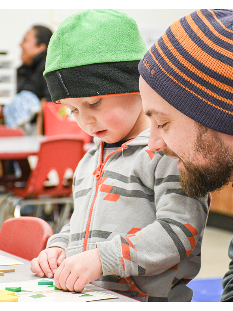 boy and dad sequencing