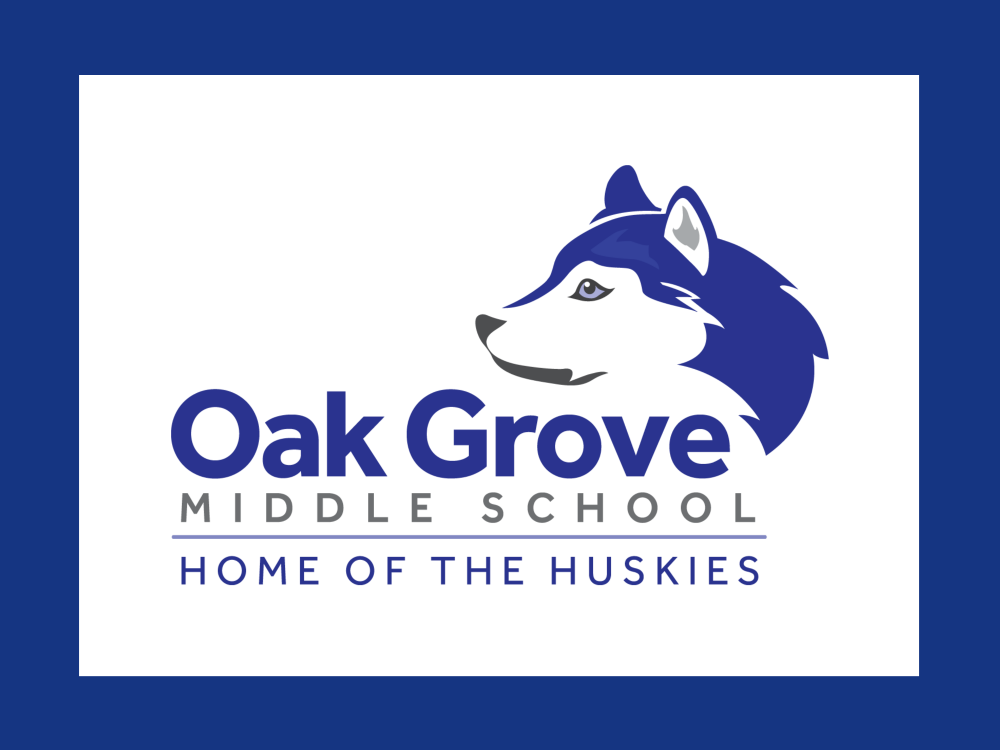 Oak Grove Middle School Huskies logo