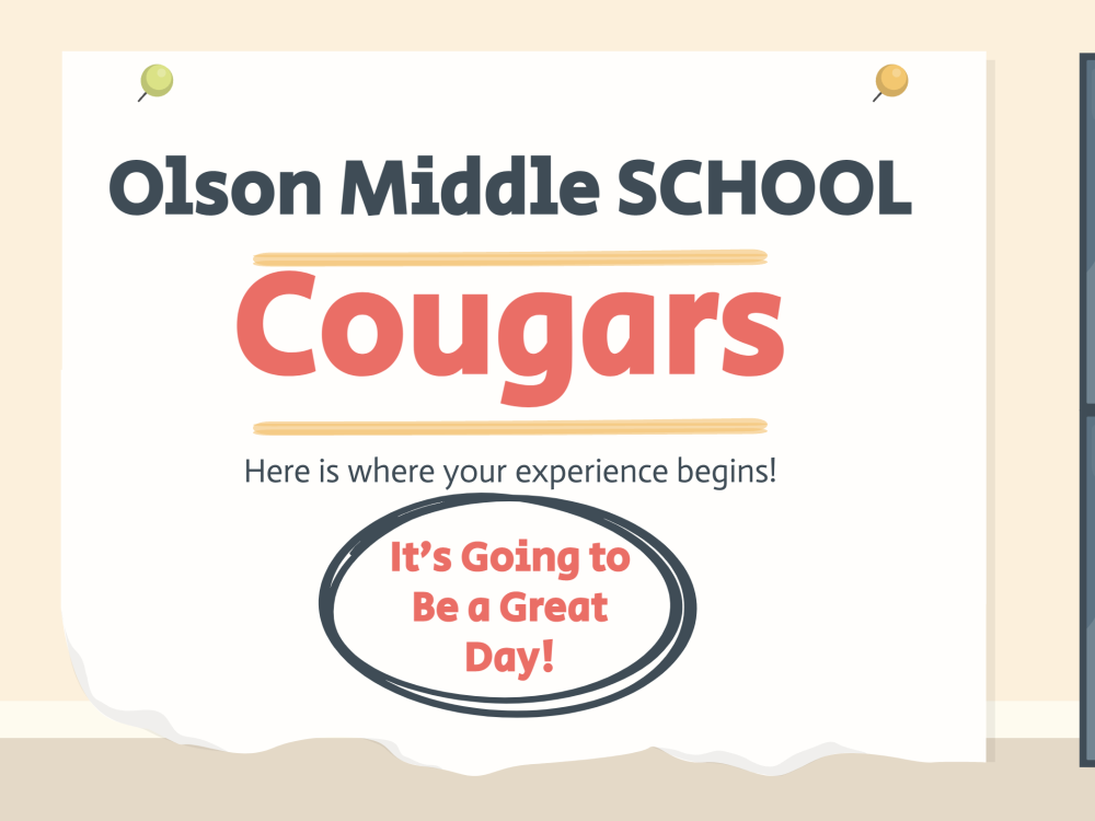 Welcome to OMS 5th grader Presentatio