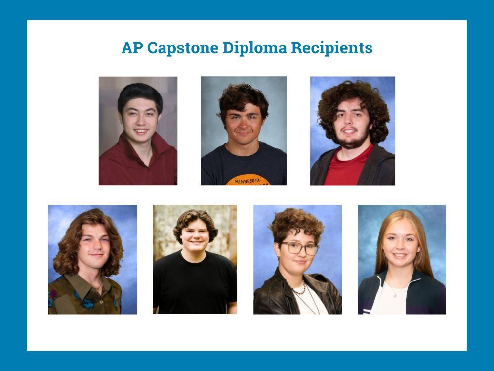 Bloomington students from the Dimensions Academy Class of 2024 earned the AP Capstone Diploma.