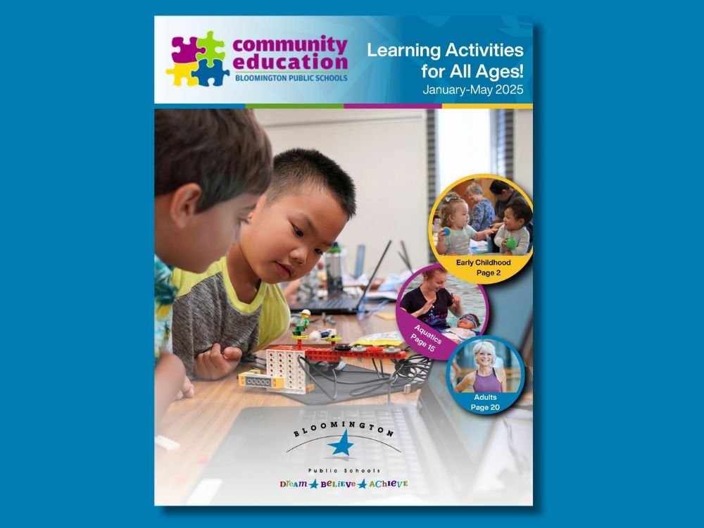 Community Education catalog cover